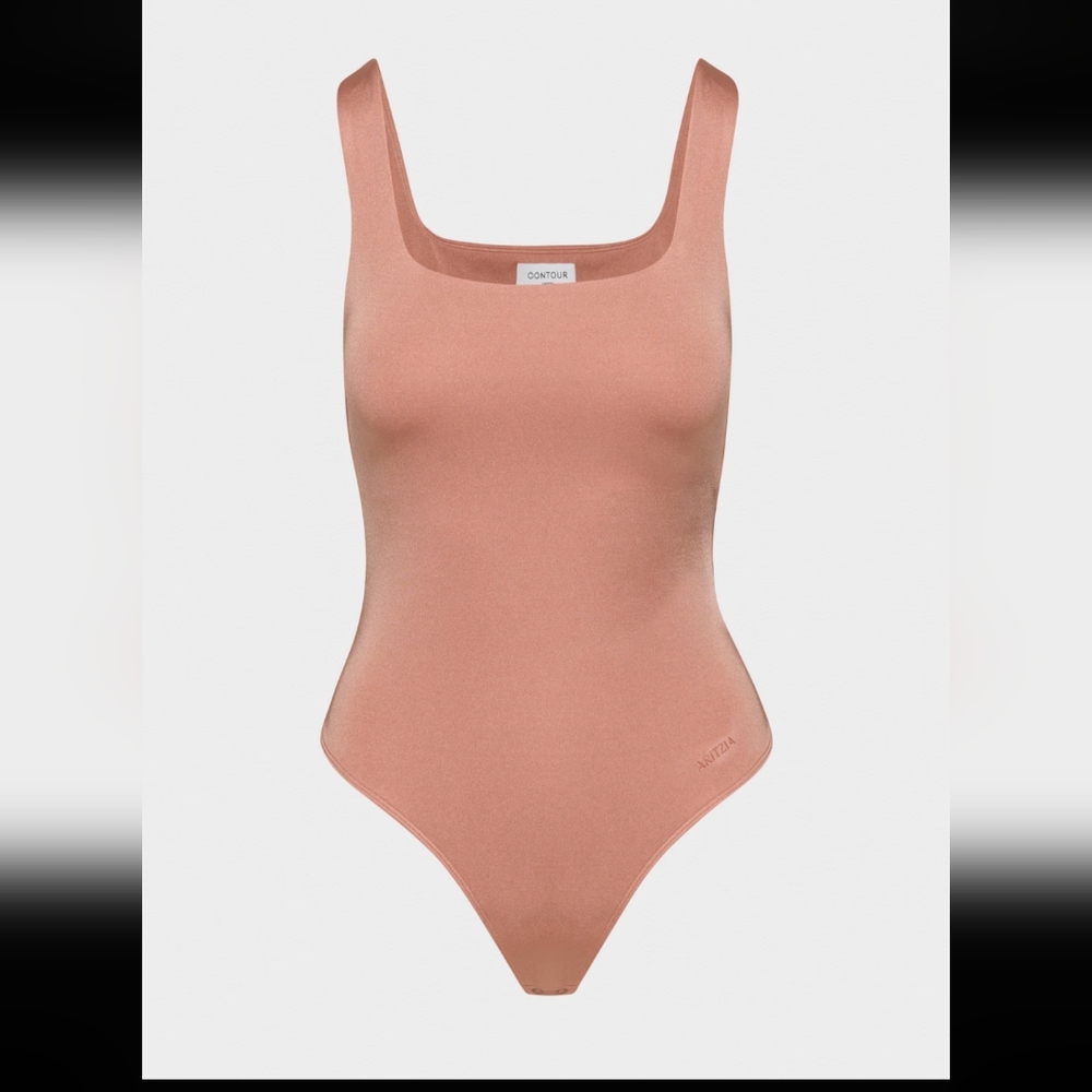 NWT Aritzia Contour Metallic Bodysuit sz  Medium